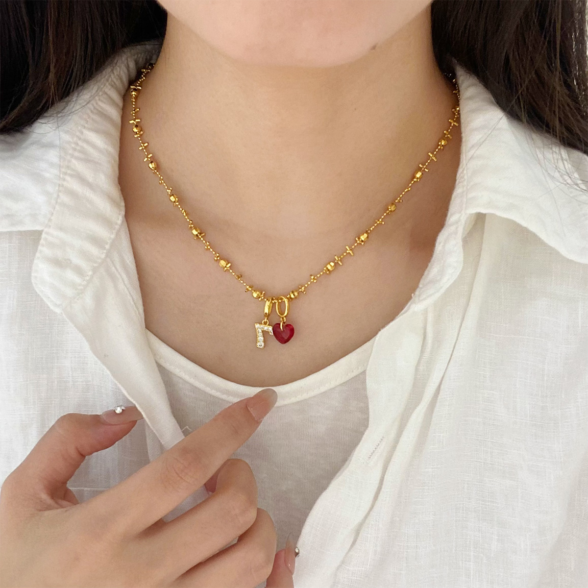 Vintage Fashion Tiktok - Tiktok heet verkoop mode vintage zirkonium