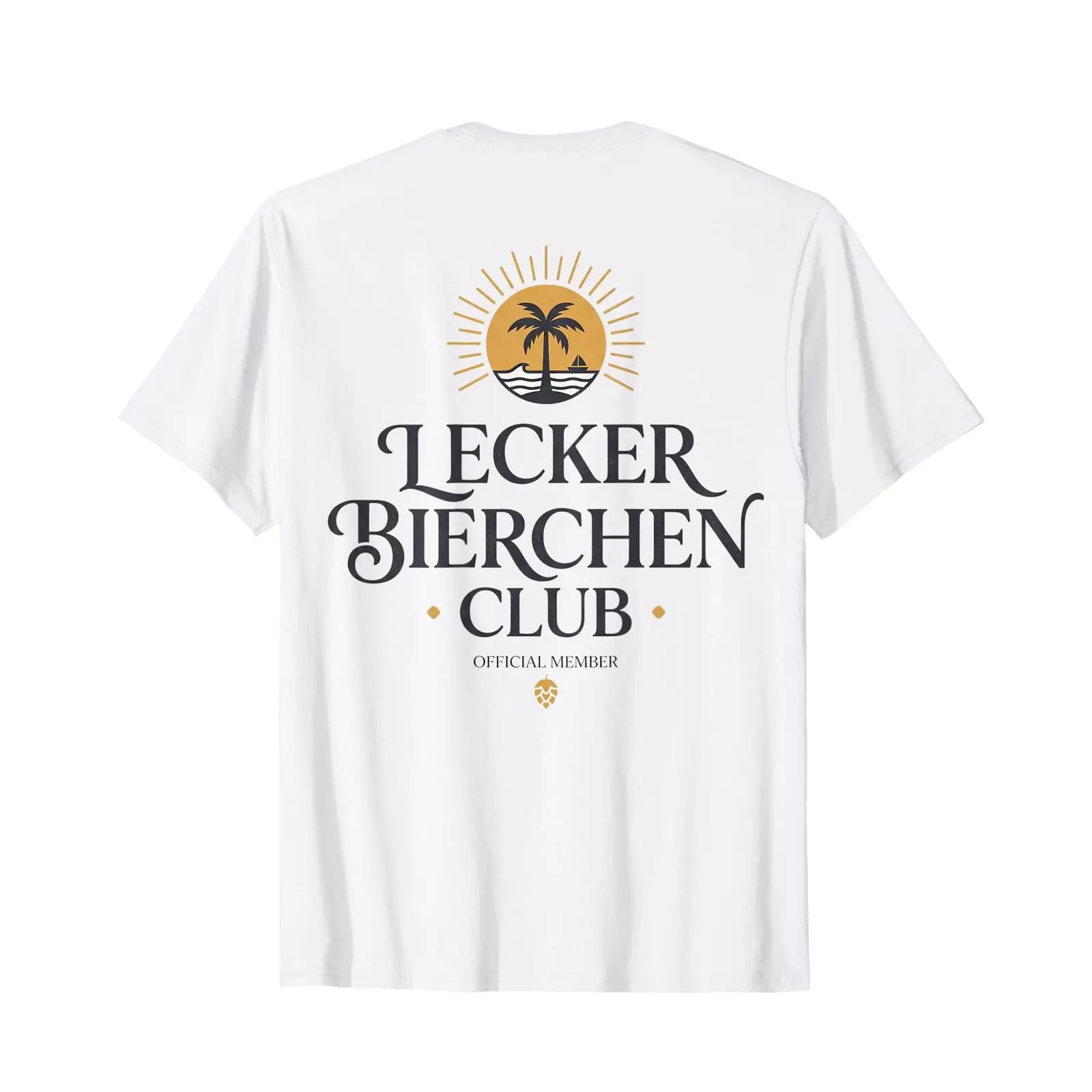 Vintage Vibes Fashion - Heerlijk Beer Club Summer Vibes T-shirt