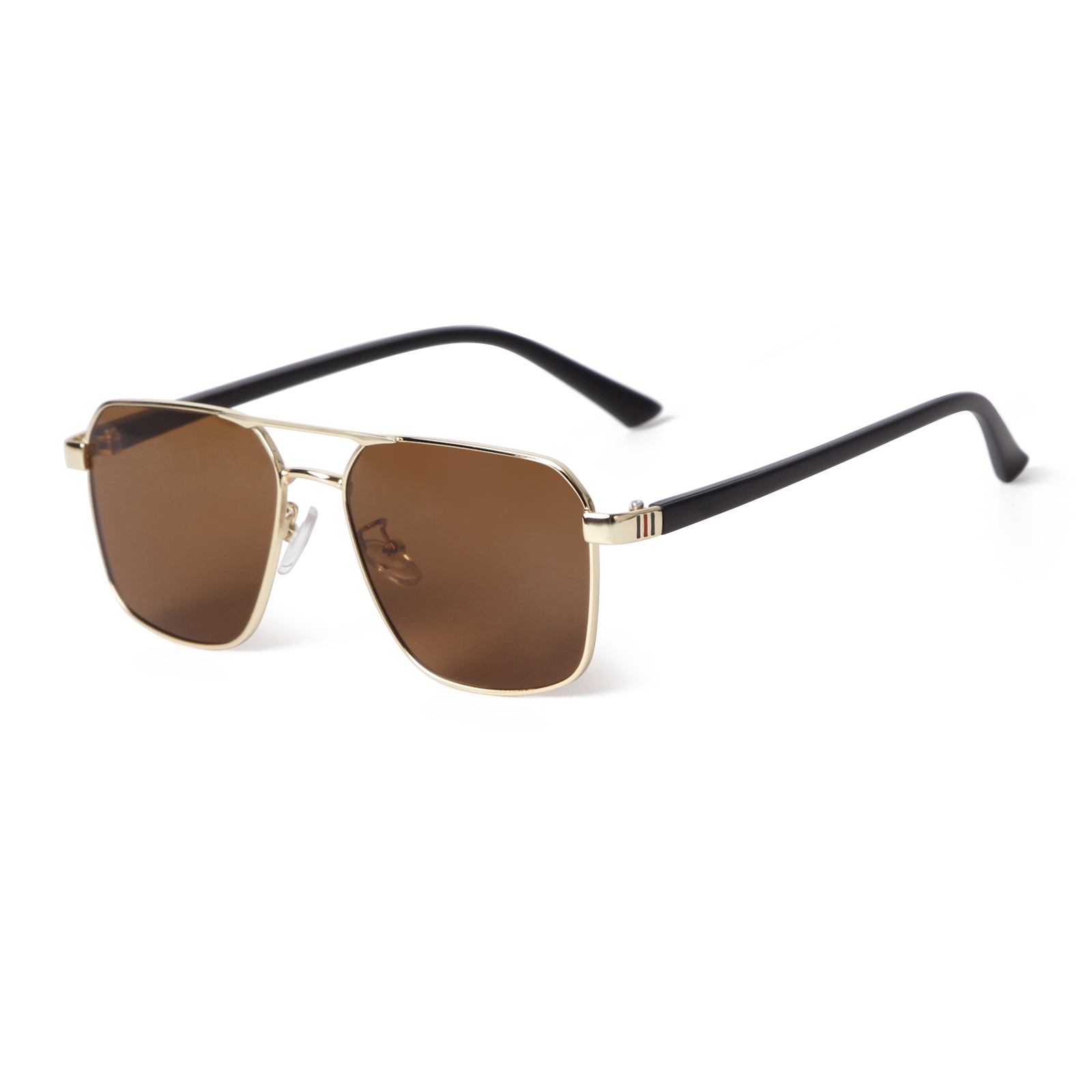 Vintage Fashion Tiktok - ZXIAC Stijlvolle Retro Vierkante Pilot Zonnebril