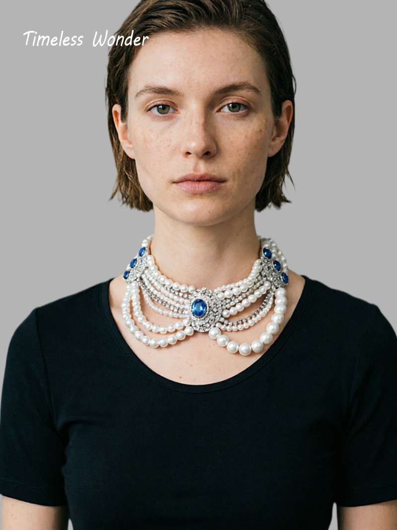 Vintage Fashion Runway - Tijdloze Wonder Fancy Zirkoon Strand Geo