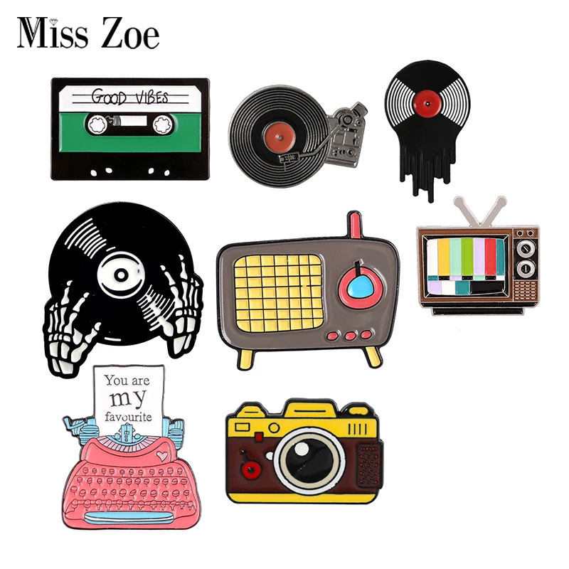 Vintage Vibes Fashion - Good Vibes Alleen Emaille Pins Custom