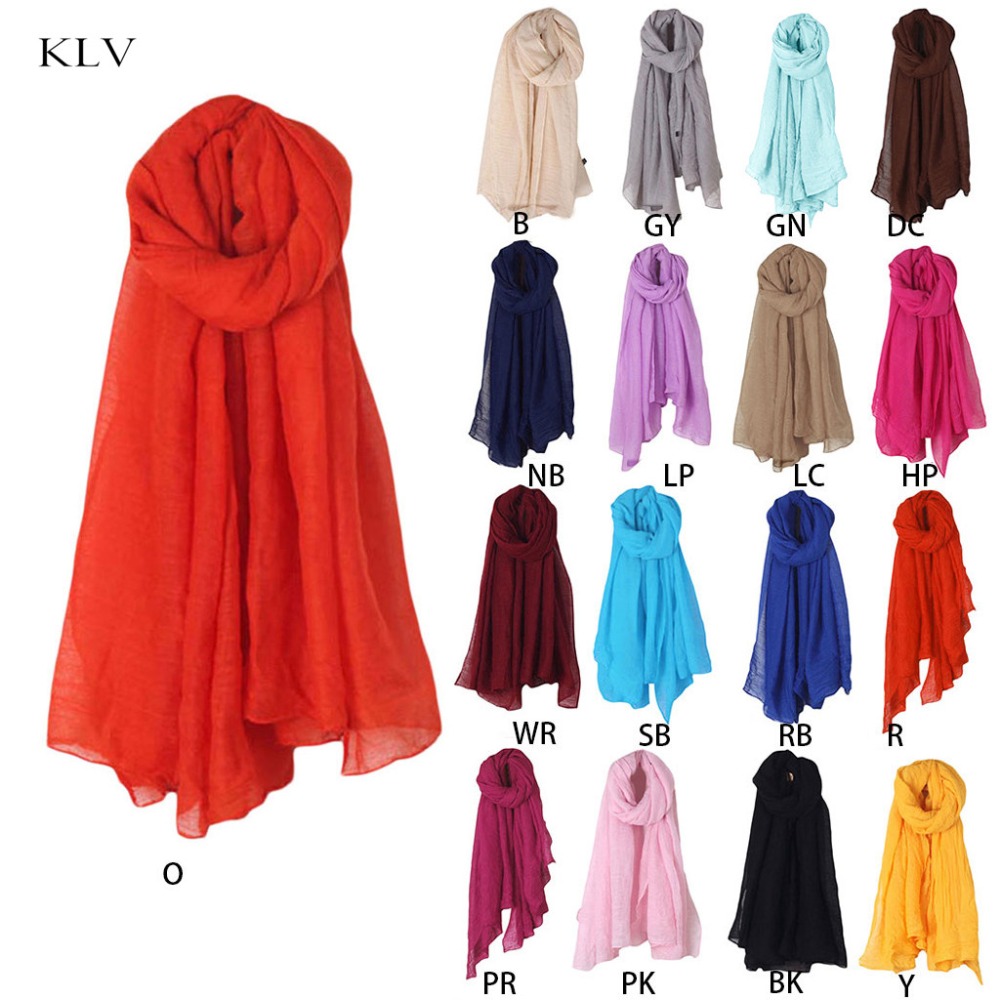 Vintage Fashion Hijab - 2020 Fashion Nieuwe 16 Kleuren Vrouwen