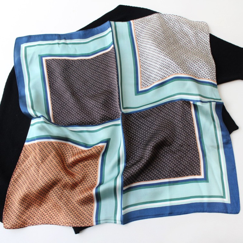 Nieuwe 53 cm 100% Moerbei Zijd - Vintage Fashion Hijab recensie en prijs