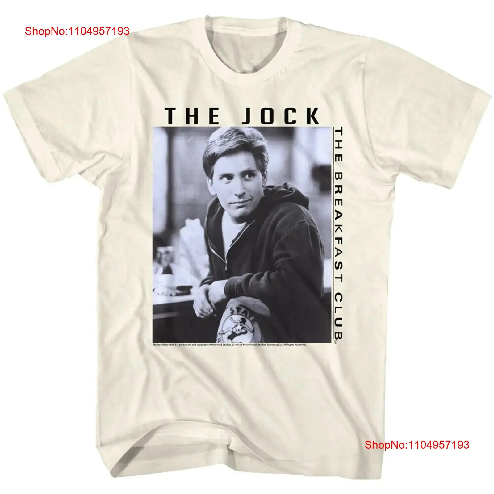 De Breakfast Club Movie Jock A - Vintage Fashion Club recensie en prijs