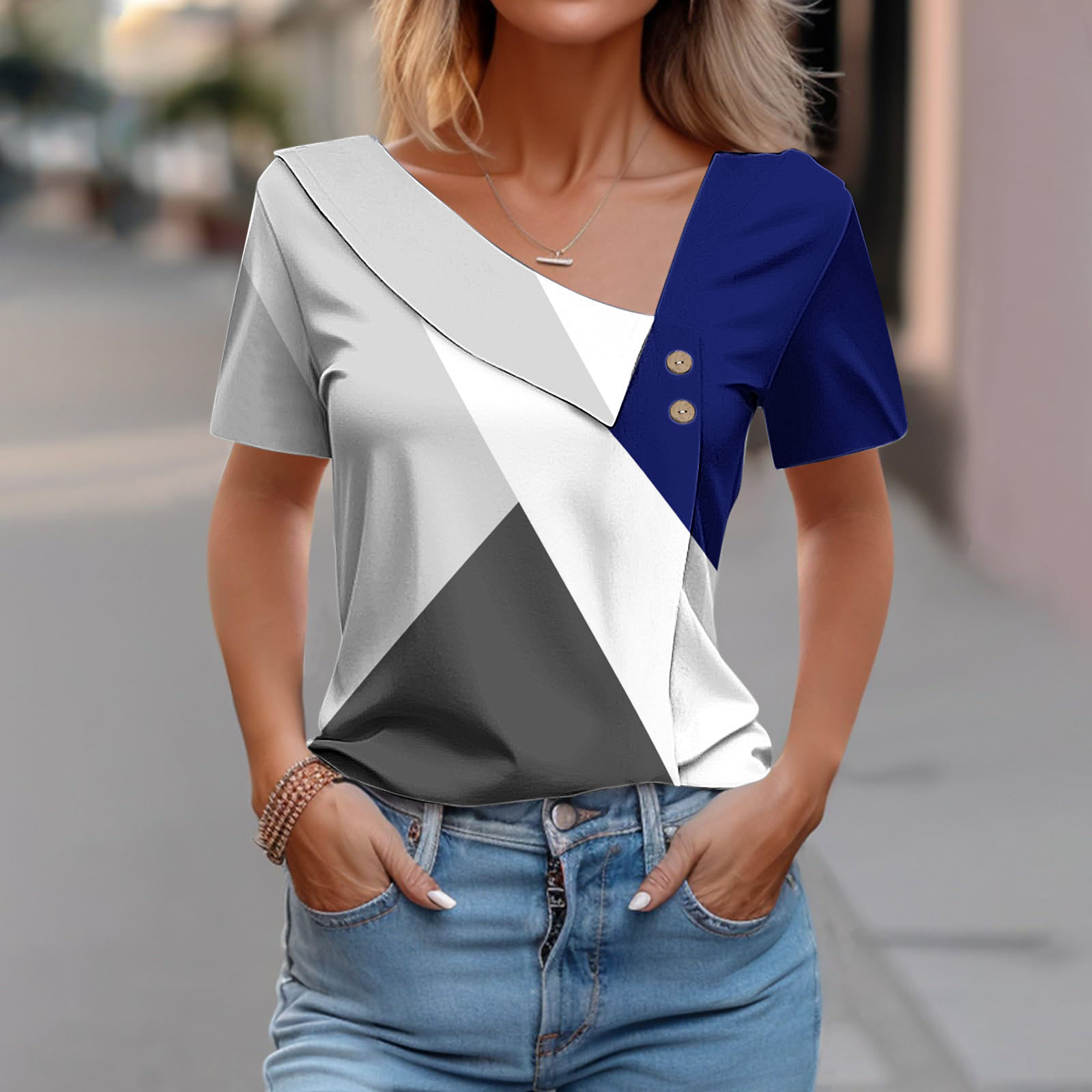 Mode Dames T-Shirt Met Korte M - Tie Dye Shirt Vintage recensie en prijs