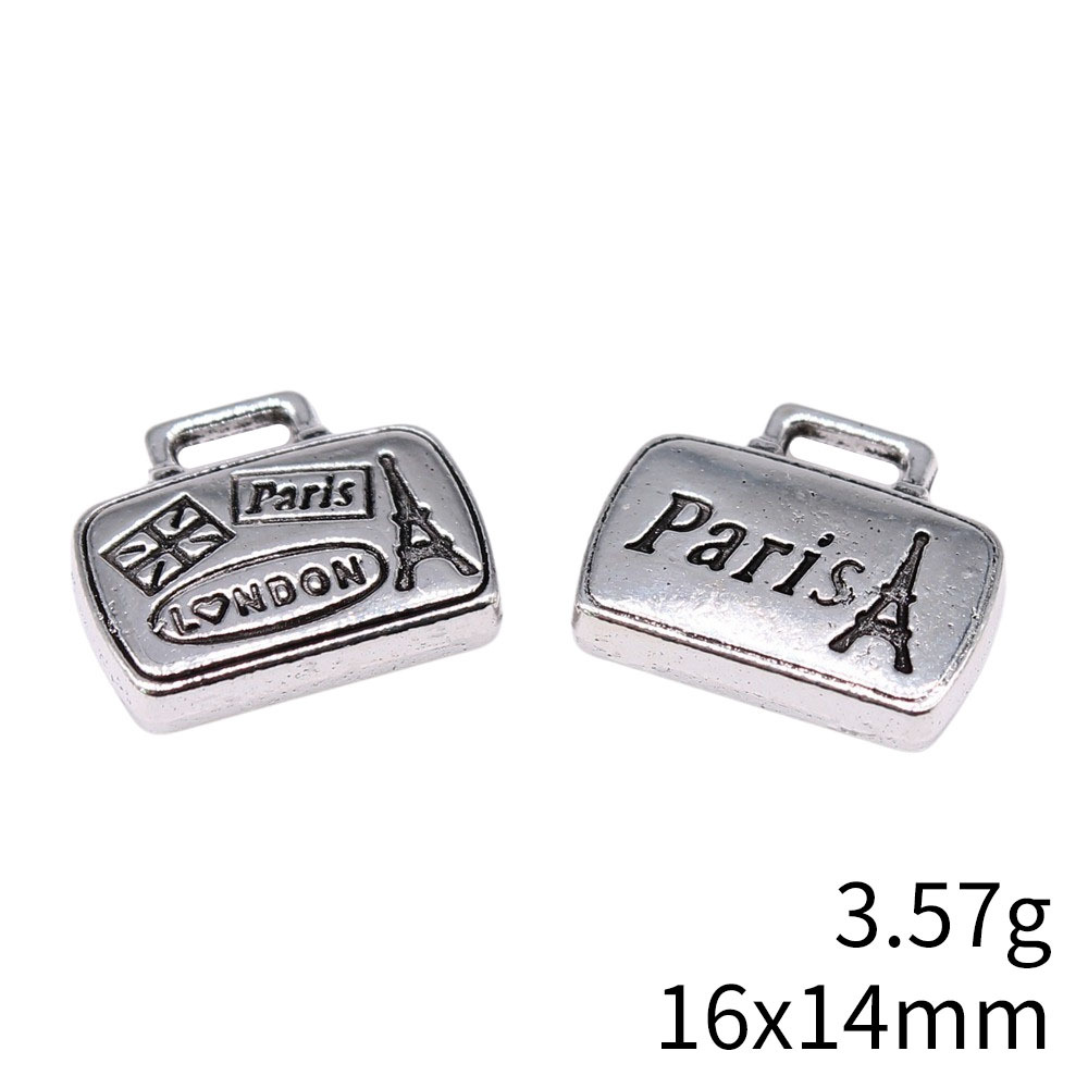 10 stuks 16x14mm (0.63x0.55inc - Vintage Fashion Paris recensie en prijs