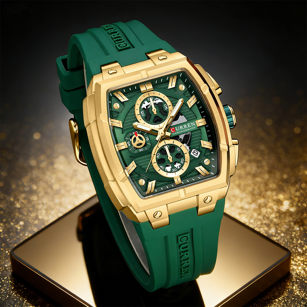 CURREN Luxe vintage horloge vo - Vintage Fashion Aesthetic recensie en prijs