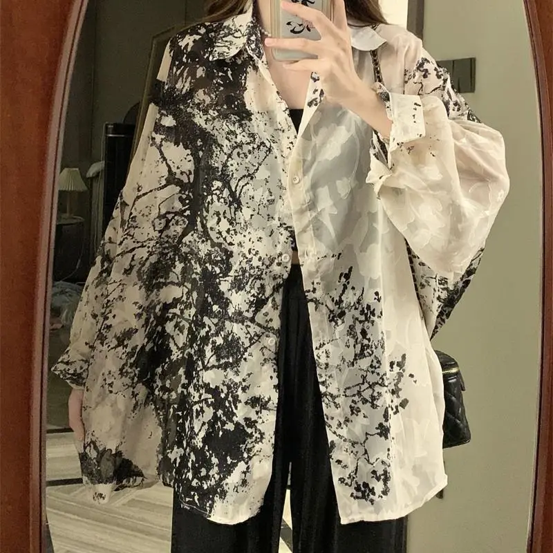 2025 Shirts met lange mouwen D - Tie Dye Shirt Vintage recensie en prijs