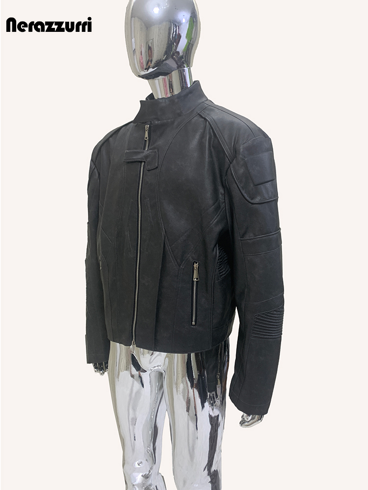 Nerazzurri Herfst Kort Distres - Vintage Fashion Runway recensie en prijs