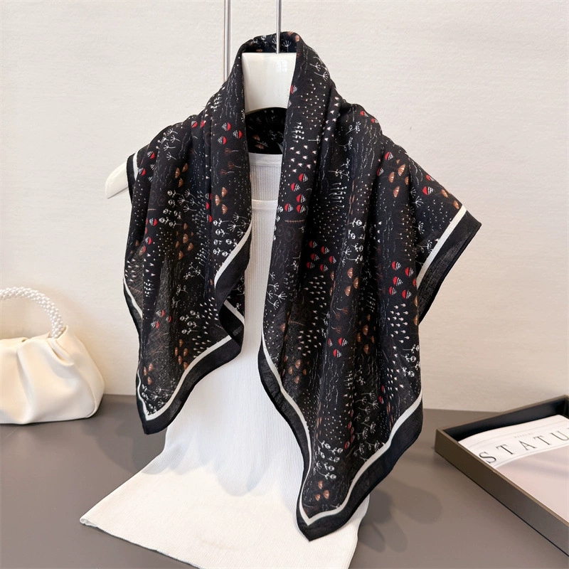 68cm kleine vierkante vrouweli - Vintage Fashion Hijab recensie en prijs