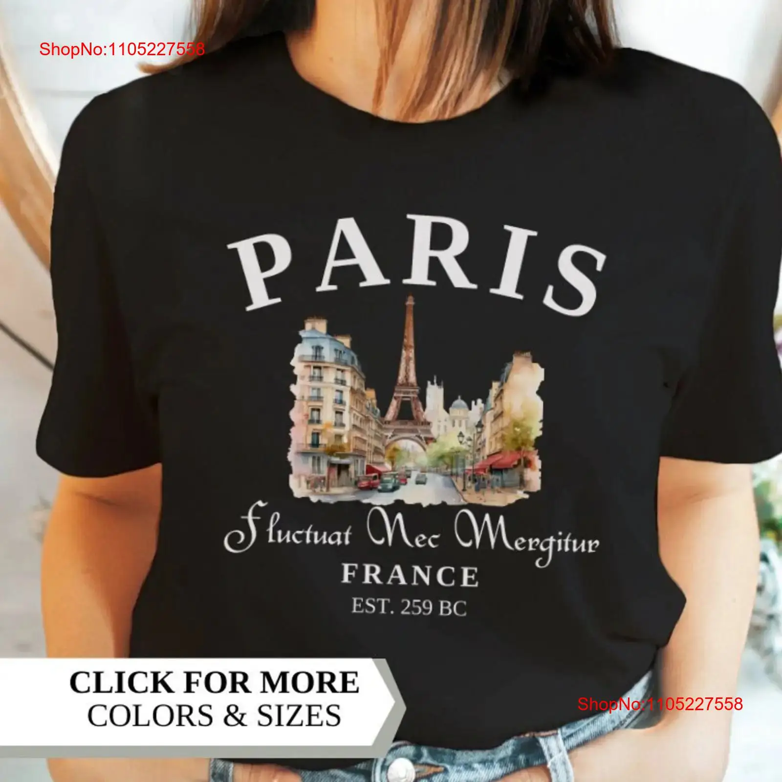 Parijs T-shirt Frankrijk Reize - Vintage Fashion Paris recensie en prijs