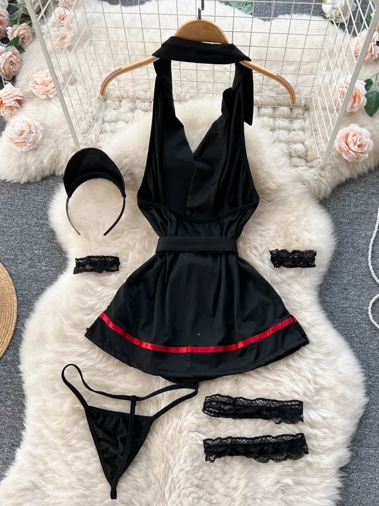 Erotische mode sexy halter lin - Vintage Fashion Club recensie en prijs
