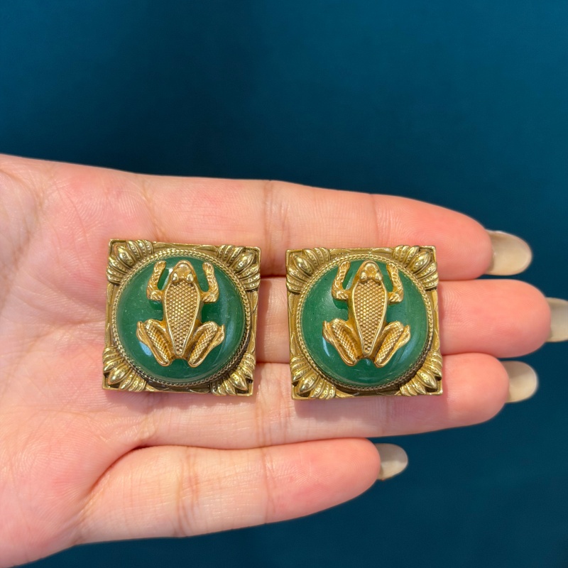 3 kleuren vintage vierkante ge - Vintage Fashion Jewelry Brands recensie en prijs