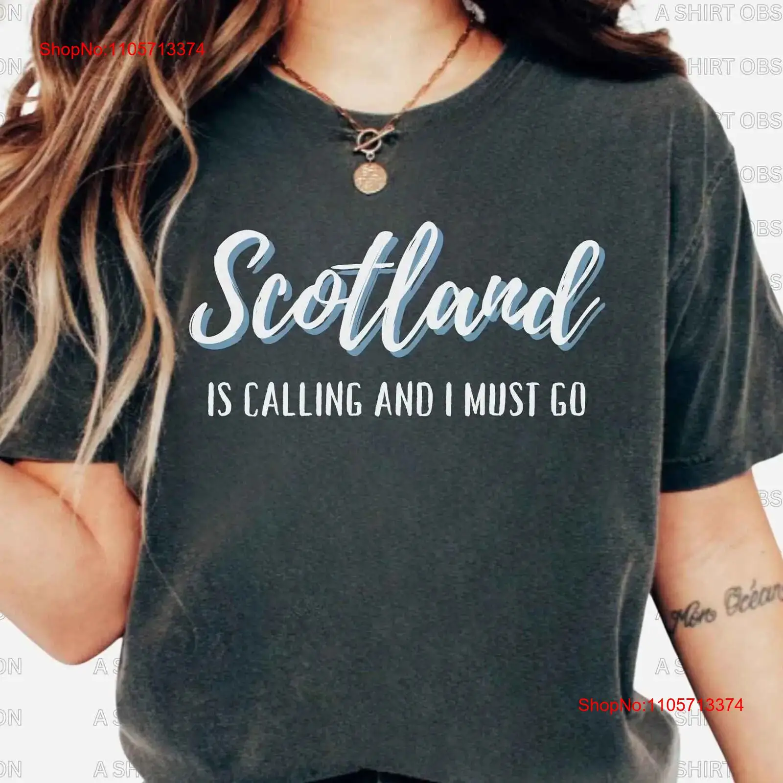 Schotland T-shirt Gaelic Edinb - Vintage Fashion Edinburgh recensie en prijs