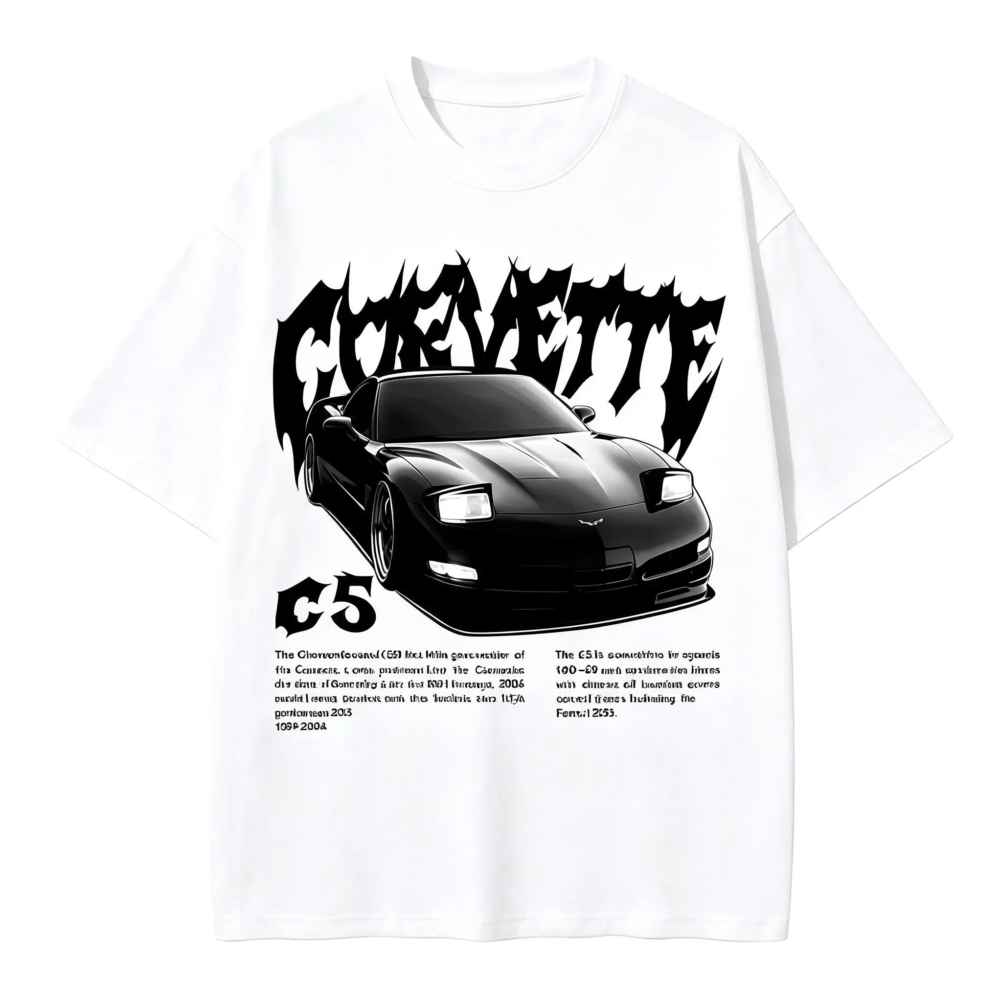 Corvette C5 T-shirt, retro aut - Vintage Fashion Las Vegas recensie en prijs