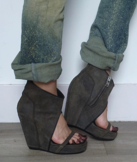 Dames vintage leren platformsa - Vintage Fashion Plus Size recensie en prijs