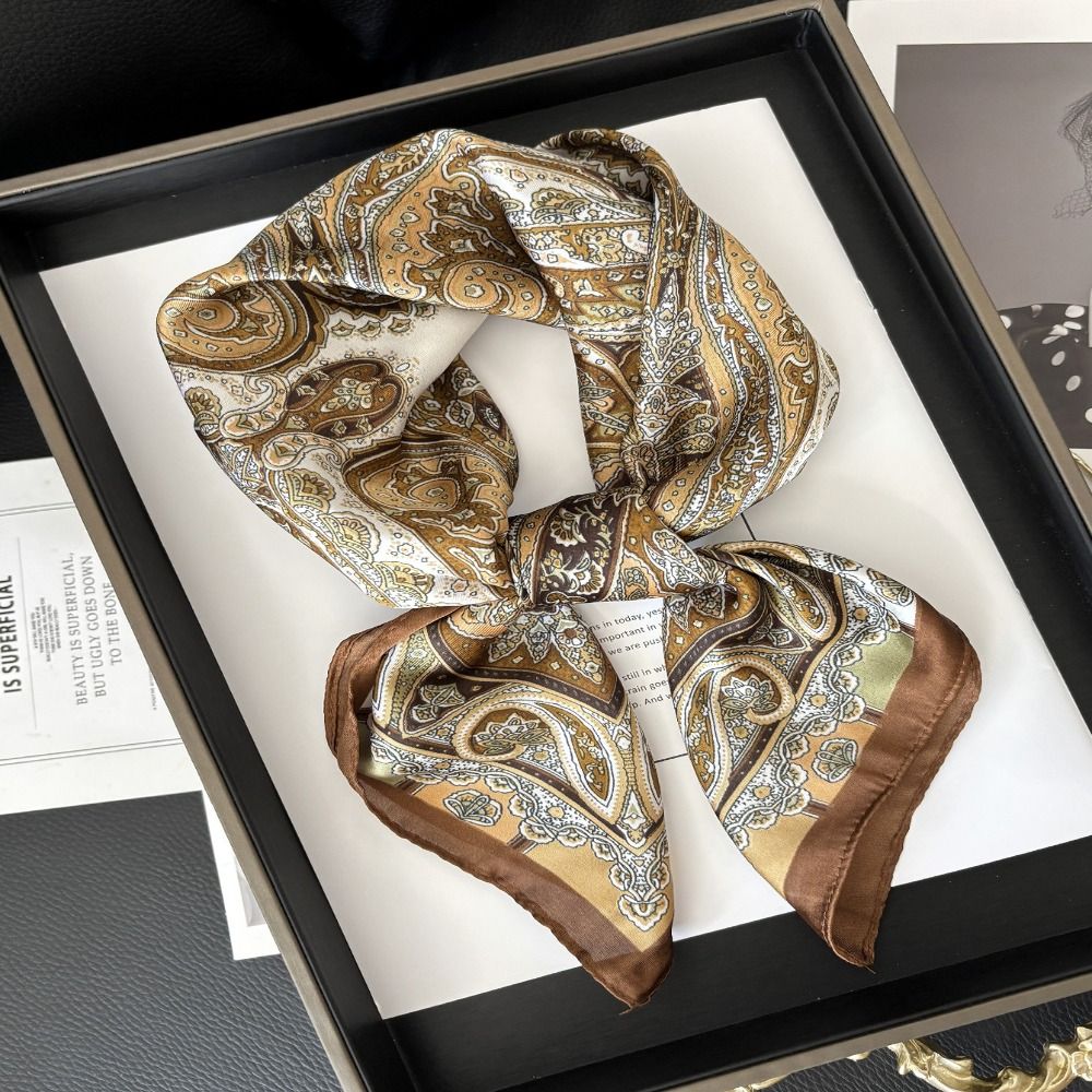 Nieuwe Luxe Print Imitatie Zij - Vintage Fashion Hijab recensie en prijs