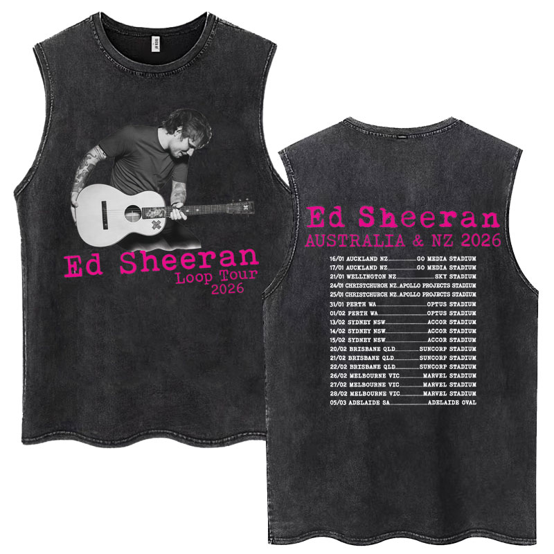 Vintage Gewassen Ed Sheeran Lo - Vintage Fashion Australia recensie en prijs