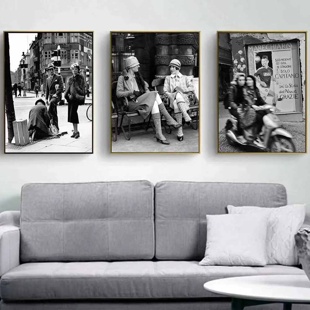 Mode Zwart-wit Vintage Fotogra - Vintage Fashion Paris recensie en prijs