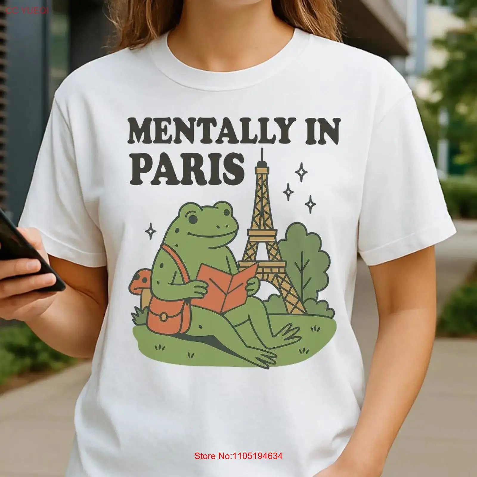 MENTALLY IN PARIJS T-shirt Min - Vintage Fashion Paris recensie en prijs