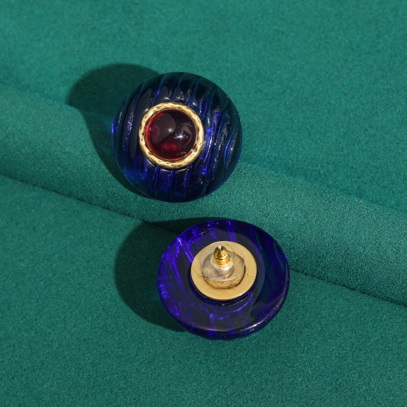 Vintage Paars Blauw Geglazuurd - Vintage Fashion Jewelry Brands recensie en prijs